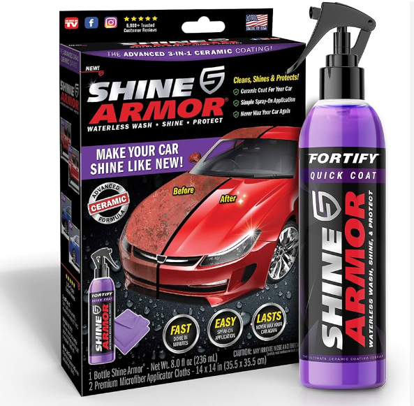 Keramický Povlak na Auto 3 v 1 + Dárek Hadřík