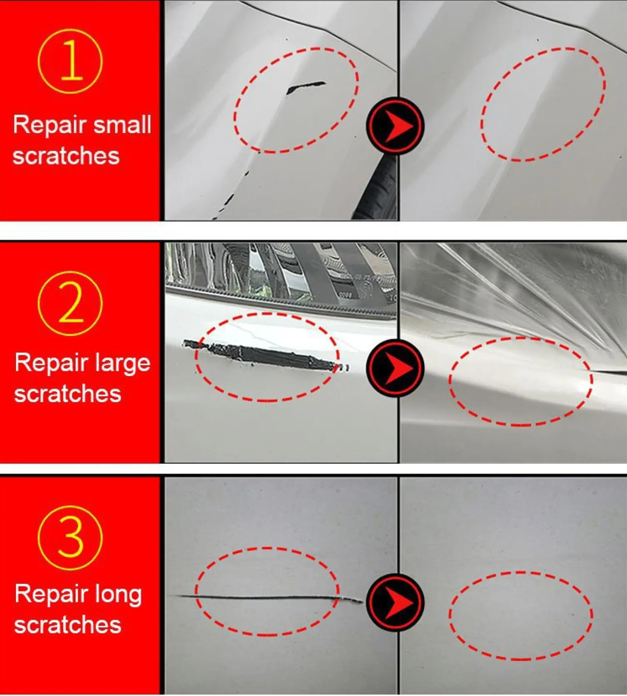 Spray MagicPaint Odstranění Škrábanců 450ml