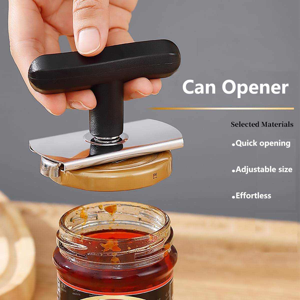 Otvárač Na Sklenice Z Nerezové Oceli