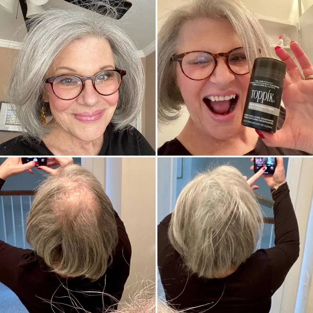 Pudr na Vlasy s Přirozeným Efektem a Stimulací Růstu