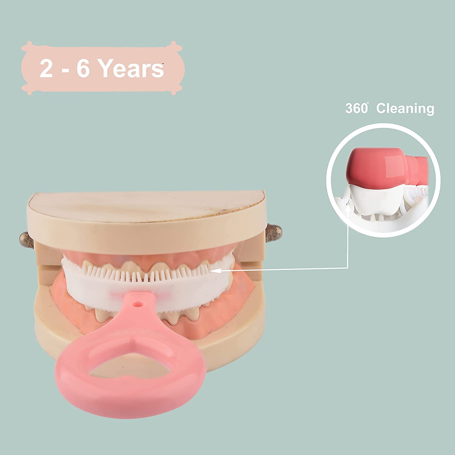 U‑tvarovaný Kartáček pro Děti 1+1 Zdarma