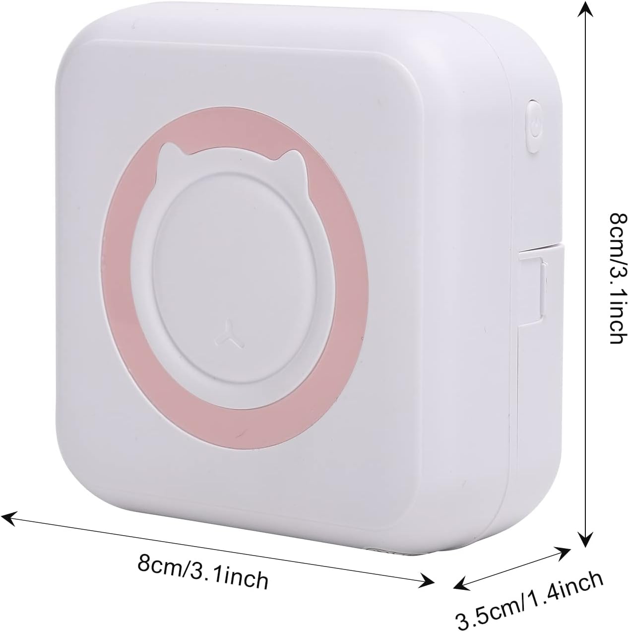 Mini Termální Tiskárna + 1 Role Papíru jako Dárek