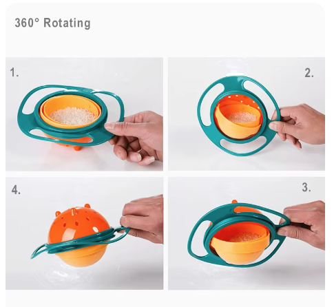 Dětská Miska Proti Rozlití