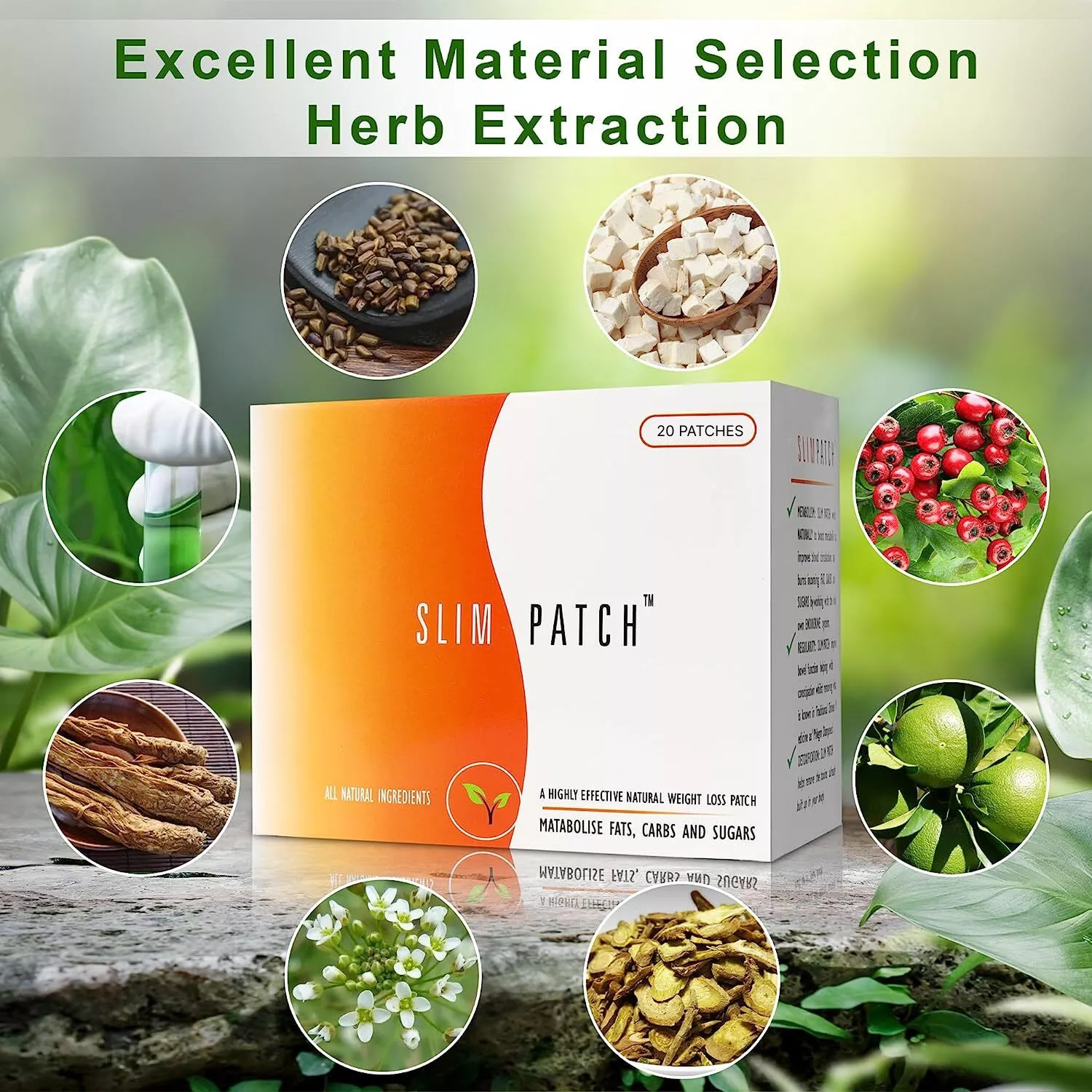 Sada Náplastí NaturSlim 10+10 Zdarma