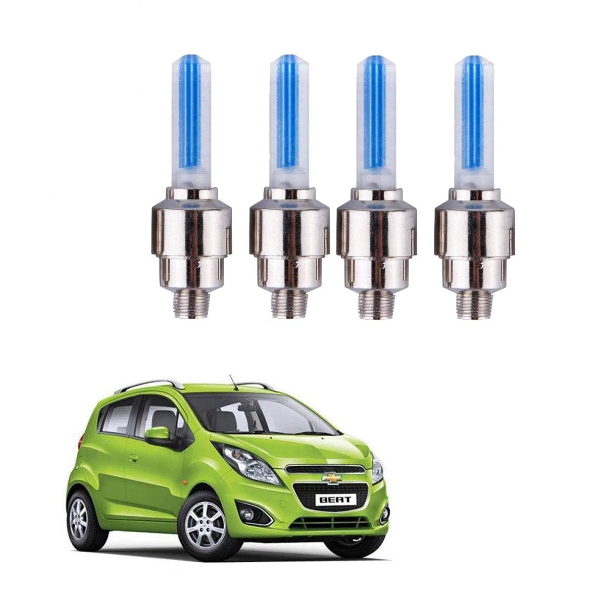 Sada 4 Krytů Kol s Osvětlením